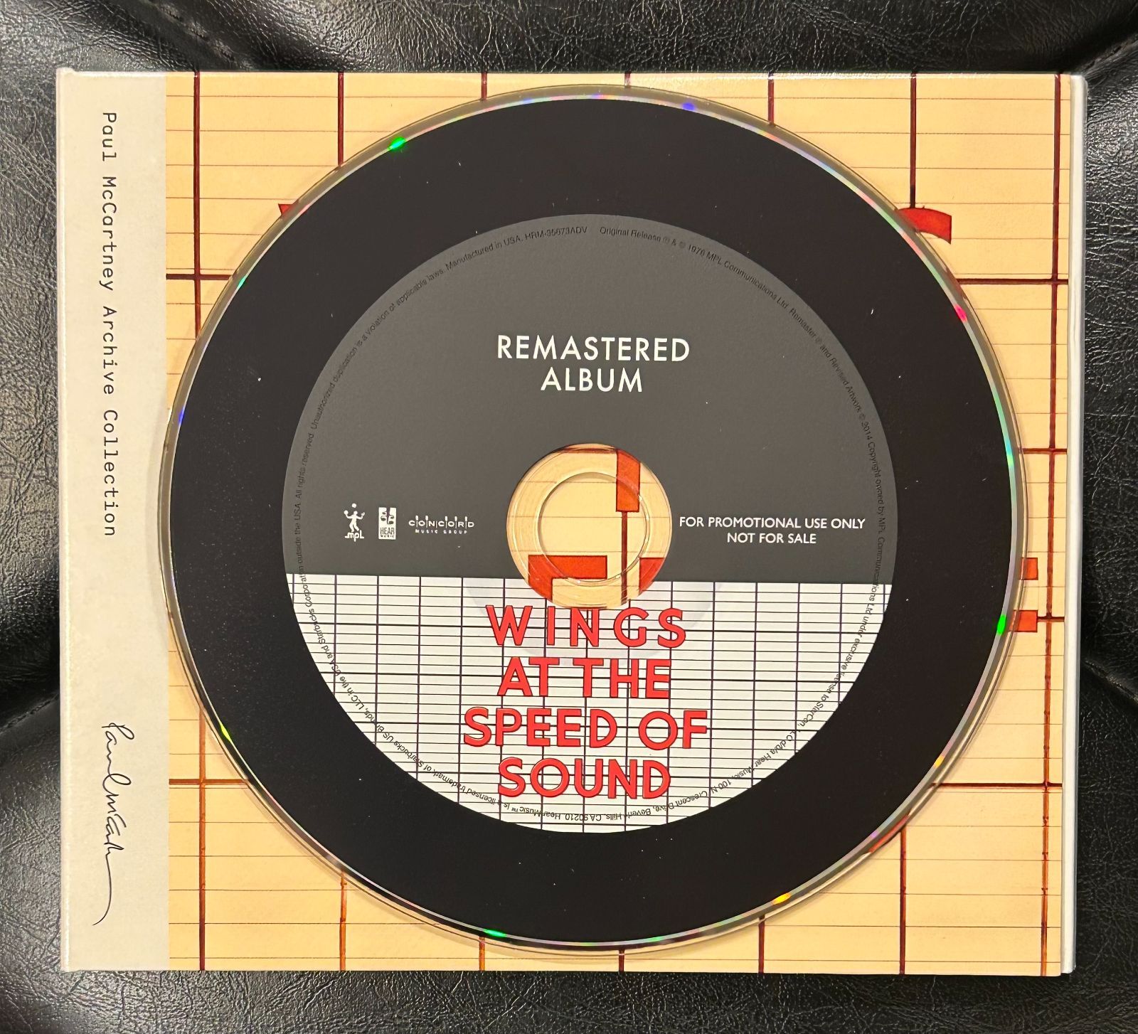希少USプロモ盤2CD+DVD】Paul Mccartney 「Wings At The Speed Of 