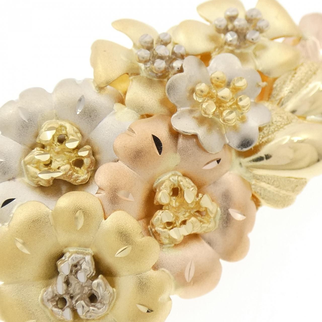 オールド ノリタケ 金彩 金盛上 装飾薔薇文様 大鉢 オールドノリタケ