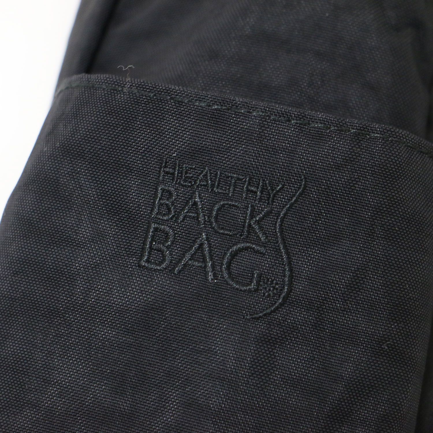 HEALTHY BACK BAG ヘルシーバックバッグ ブラック 黒 | テクスチャード