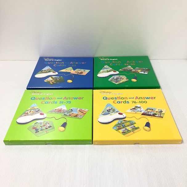 ワールドファミリー Q&A カード ディズニー英語 DWE カード ディズニー