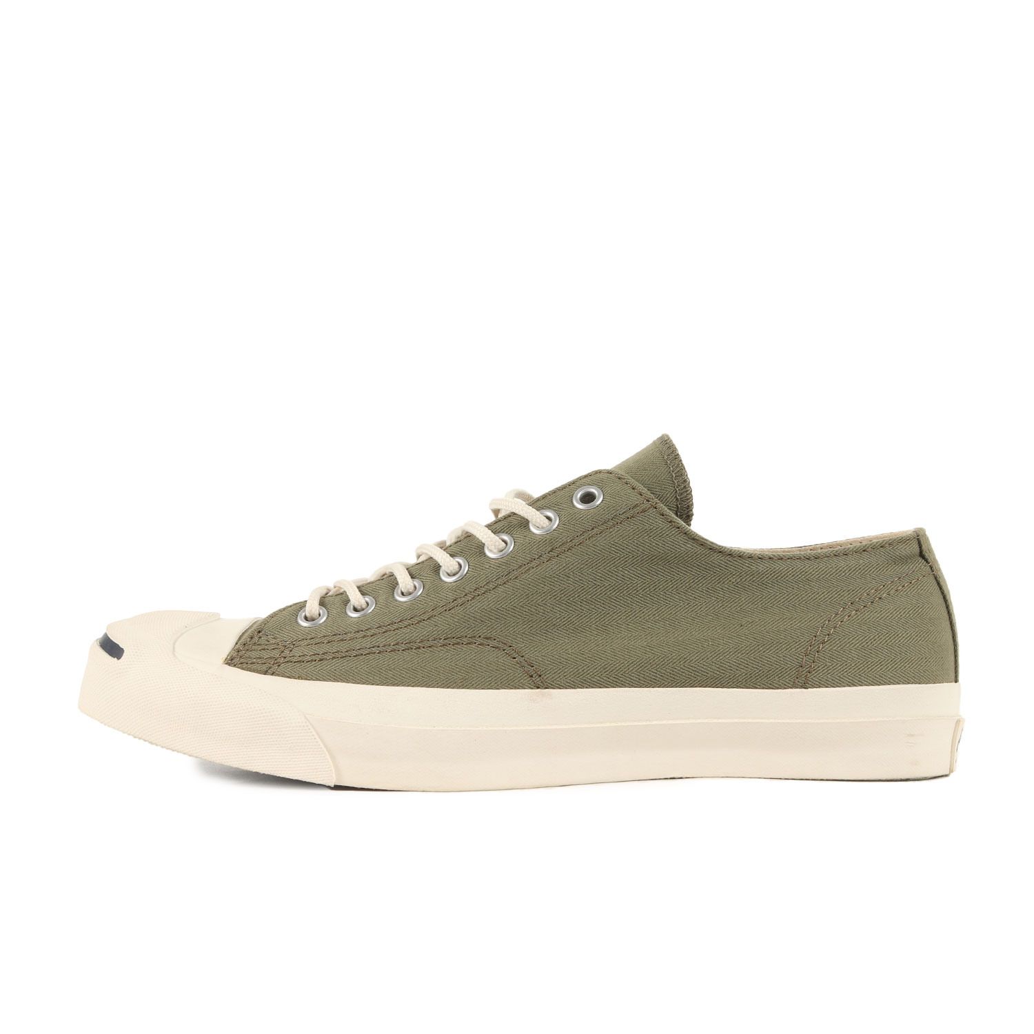 新品 CONVERSE コンバース サイズ:27.5cm BEAUTYu0026YOUTH別注 JACK PURCELL / ジャックパーセル ヘリンボーン カーキ US9 ローカット スニーカー シューズ 靴 コラボ【メンズ】