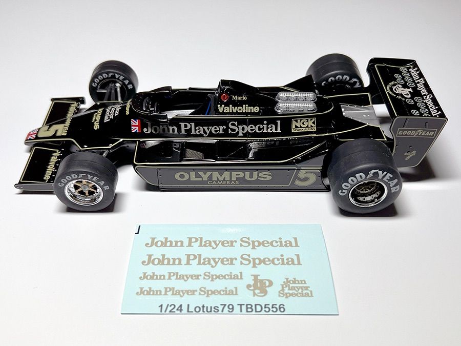 デアゴスティーニF1ミニカー対応 1/24 ロータス79 JPS タバコデカール - メルカリ