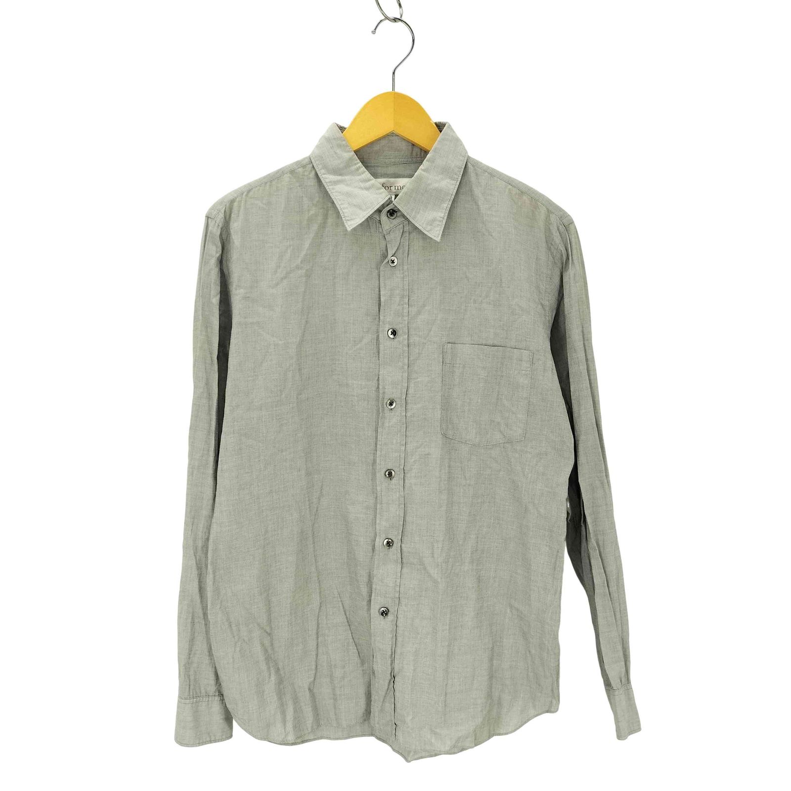 ワイズフォーメン Ys for men 90S 白タグ ロングスリーブシャツ メンズ 3