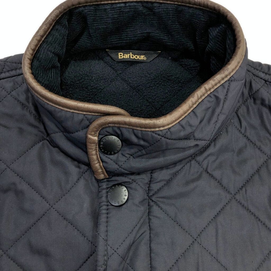 Barbour バブアー POWELL QUILT パウエルキルト キルティングジャケット ネイビー(メンズ L)中古 古着 U3063 Barbour バブアー POWELL QUILT パウエルキルト キルティング