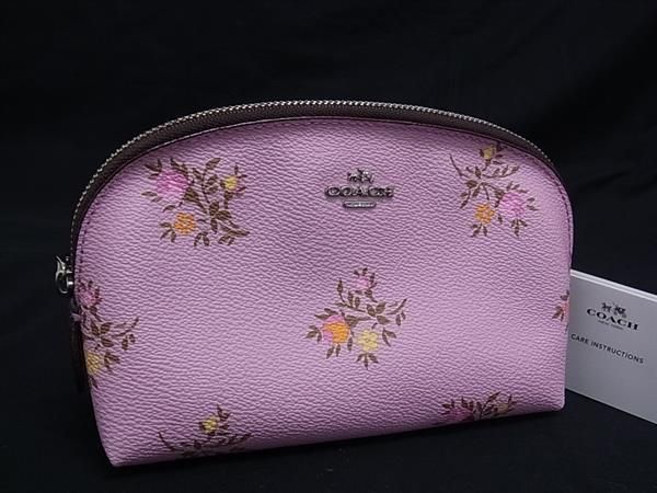 コーチ　リップ柄　ポーチ 楽天市場】コーチ COACH フローラル コスメティック ポーチ