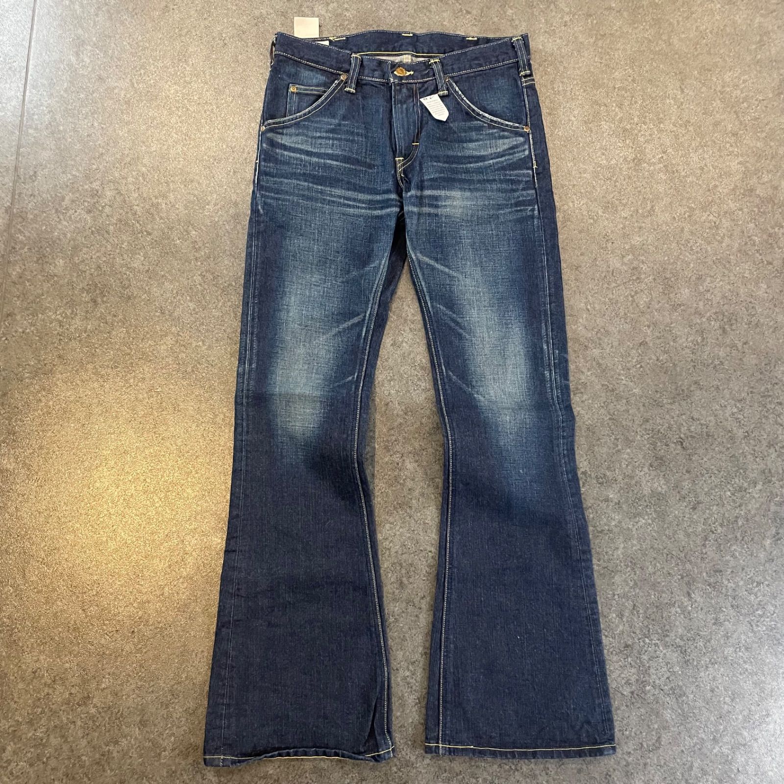 Made in Japan Lee American Riders Bell Bottoms Denim Jeans Bootcut W30 新品未使用  日本製 リー アメリカンライダース ベルボトム デニムパンツ ブーツカット タグ付き LM5202 - メルカリ