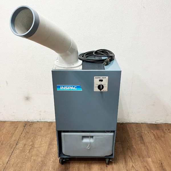 デンソー /DENSO 【中古】スポットクーラー INSPAC-10HR 2.15kW ‎100V 自動首振り 電源プラグ新品 電源コード式 業務用 スポットエアコン  INSPAC-10HR - メルカリ