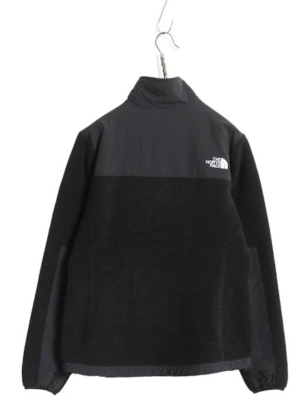 ノースフェイス デナリ ジャケット レディース M 古着 アウトドア フリース ナイロン ブルゾン ジャンパー フルジップ ハイネック ブラック GULLKHAN_COM
