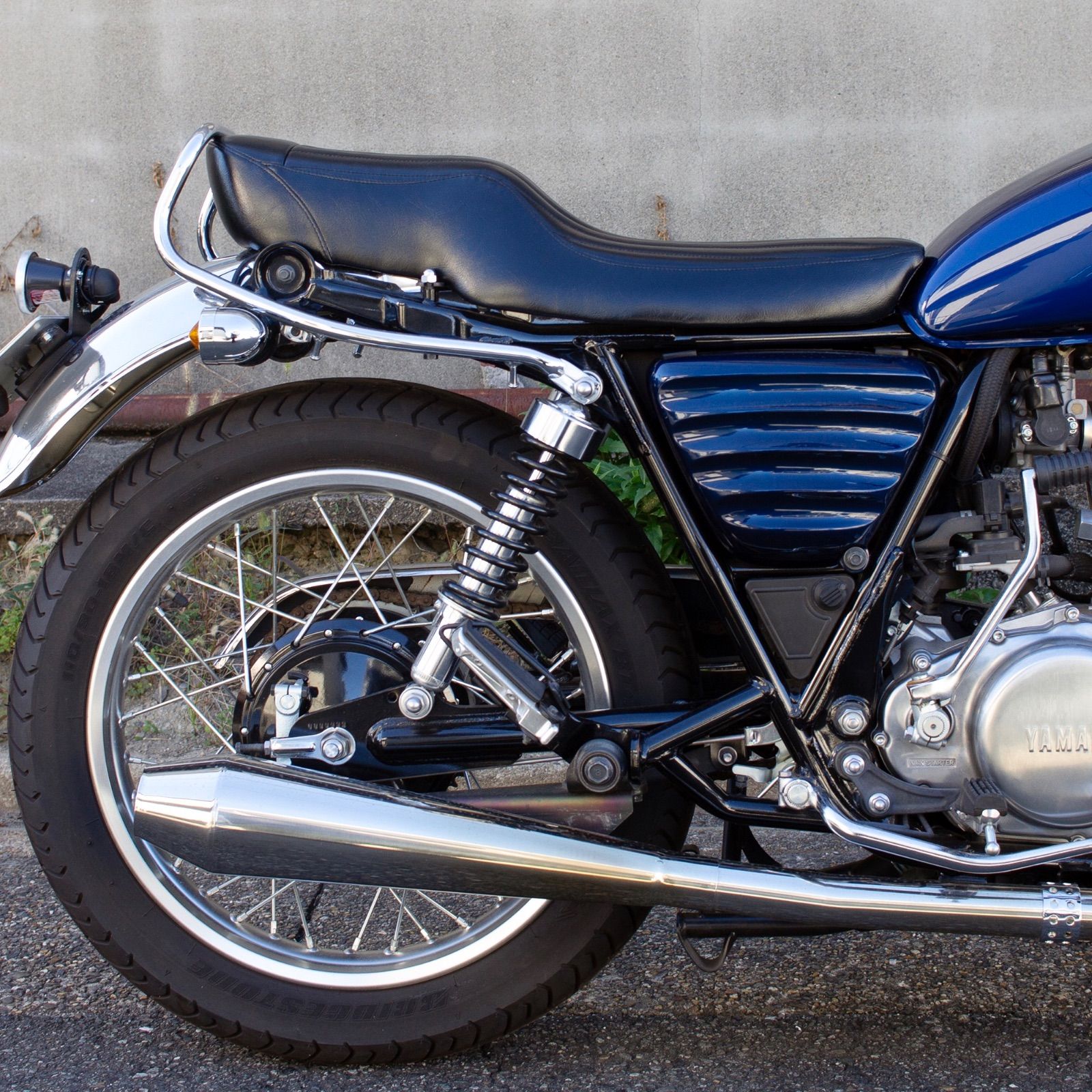 SR400用 ('18-) ベーツタイプ TTシート 'Chopper Only' MOTOR ROCK (MR