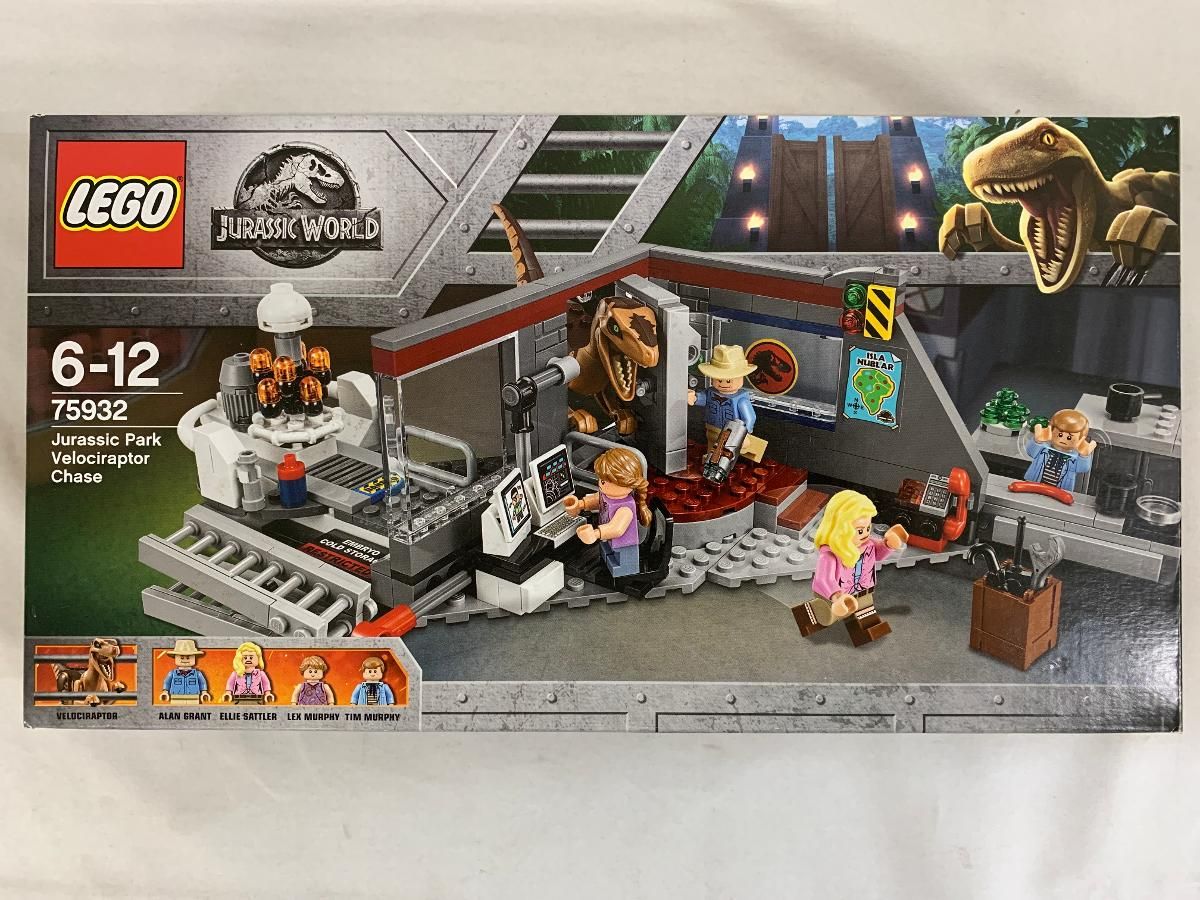 未開封】LEGO ジュラシック・パークのラプター・チェイス 「レゴ