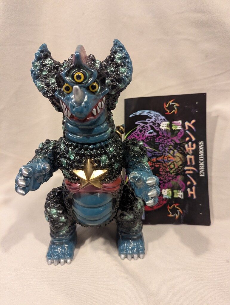 rai sofubi 惑星角龍エンリコモンス　RAISOFUBI ソフビ RAI SOFUBI 惑星角龍エンリコモンス - メルカリ