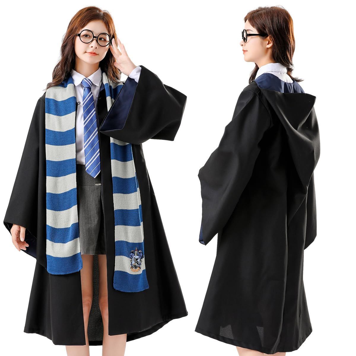 Size:S_Color:ブルー [SYRHSYB] ハリー?ポッター コスプレ衣装 制服