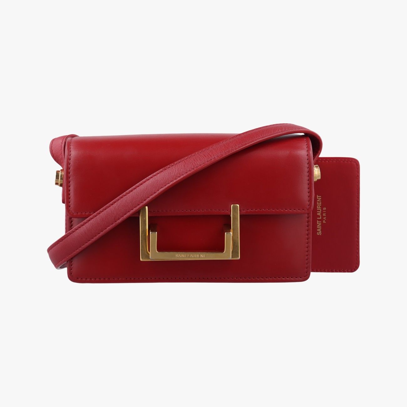 イヴサンローランYves Saint Laurentクラシック ルル レッド レザー 318249 318249.001998