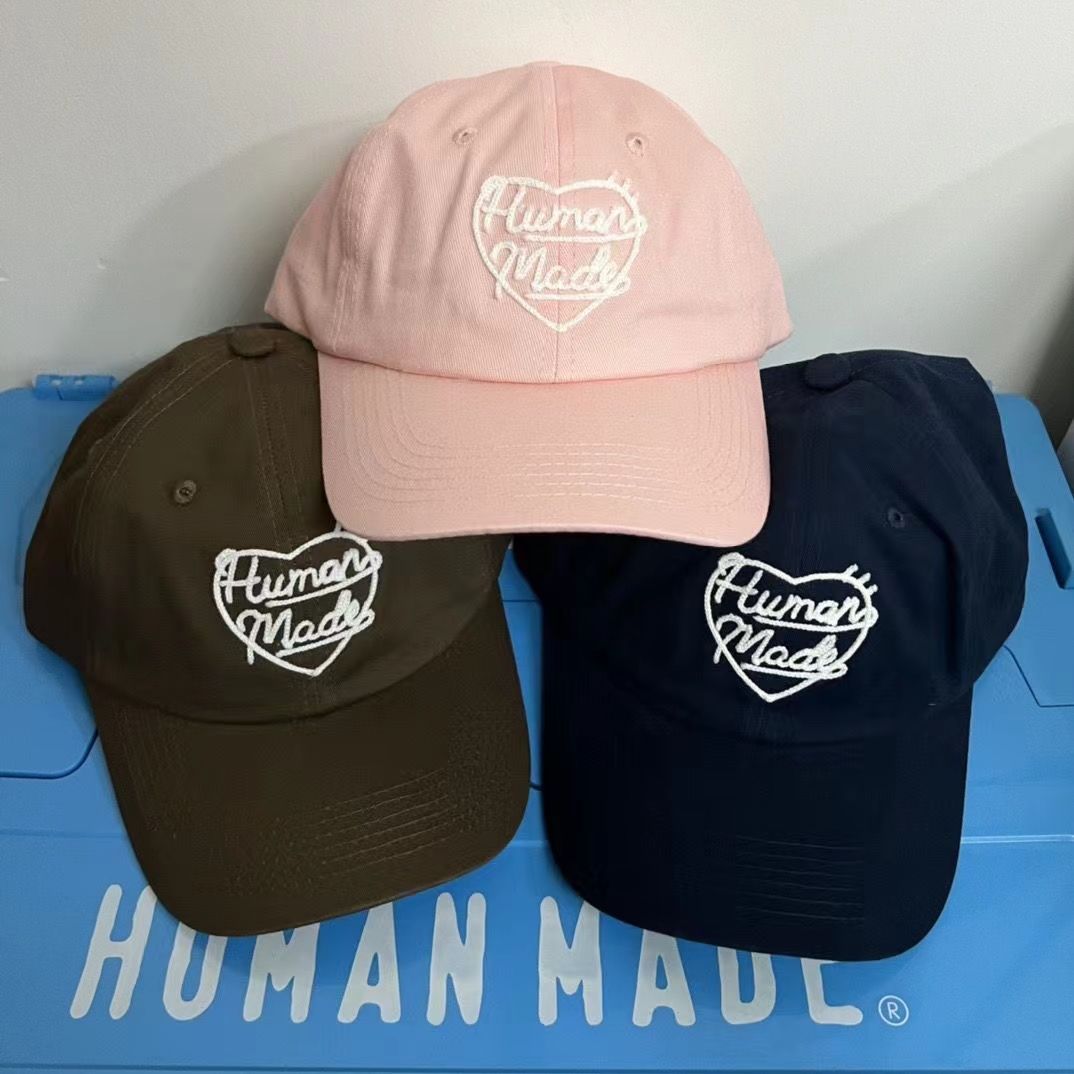 新品 Human Made ヒューマンメイド ロゴの刺繍 キャップ Cap 男女兼用