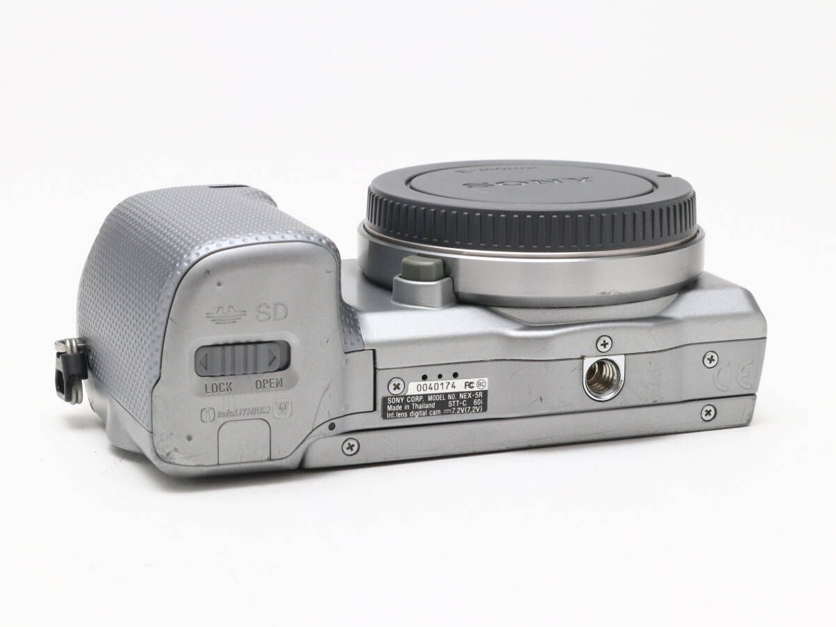 C (実用品) SONY ソニー α NEX-5R ボディ シルバー 初期不良返品