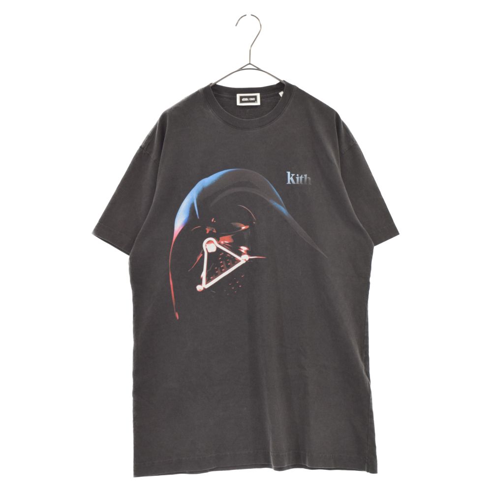 KITH (キス) × STAR WARS Darth Vader Helmet Vintage Tee スター