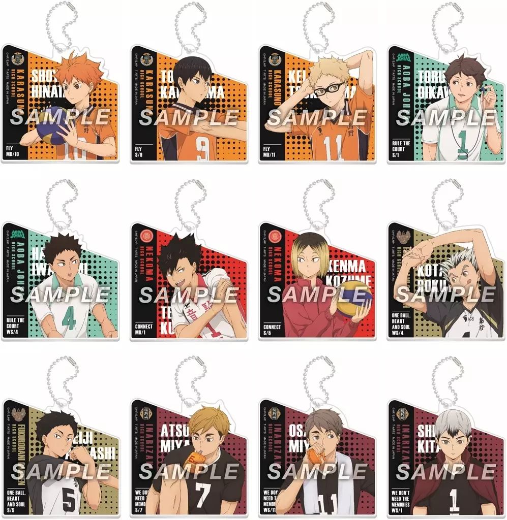 ハイキュー　ポートレートガーランド　全種　フルコンプリート ハイキュー ポートレートガーランド 全種 フルコンプリート ハイキュー