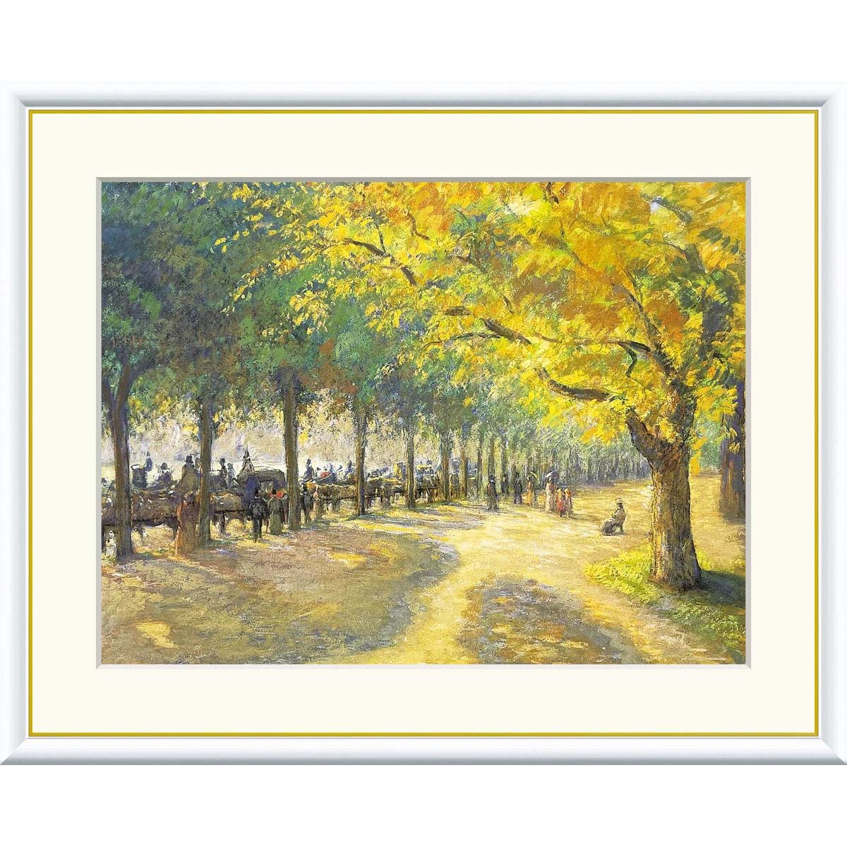 エミール・ノルデ、強風に立つひまわり、希少画集画、新品額付