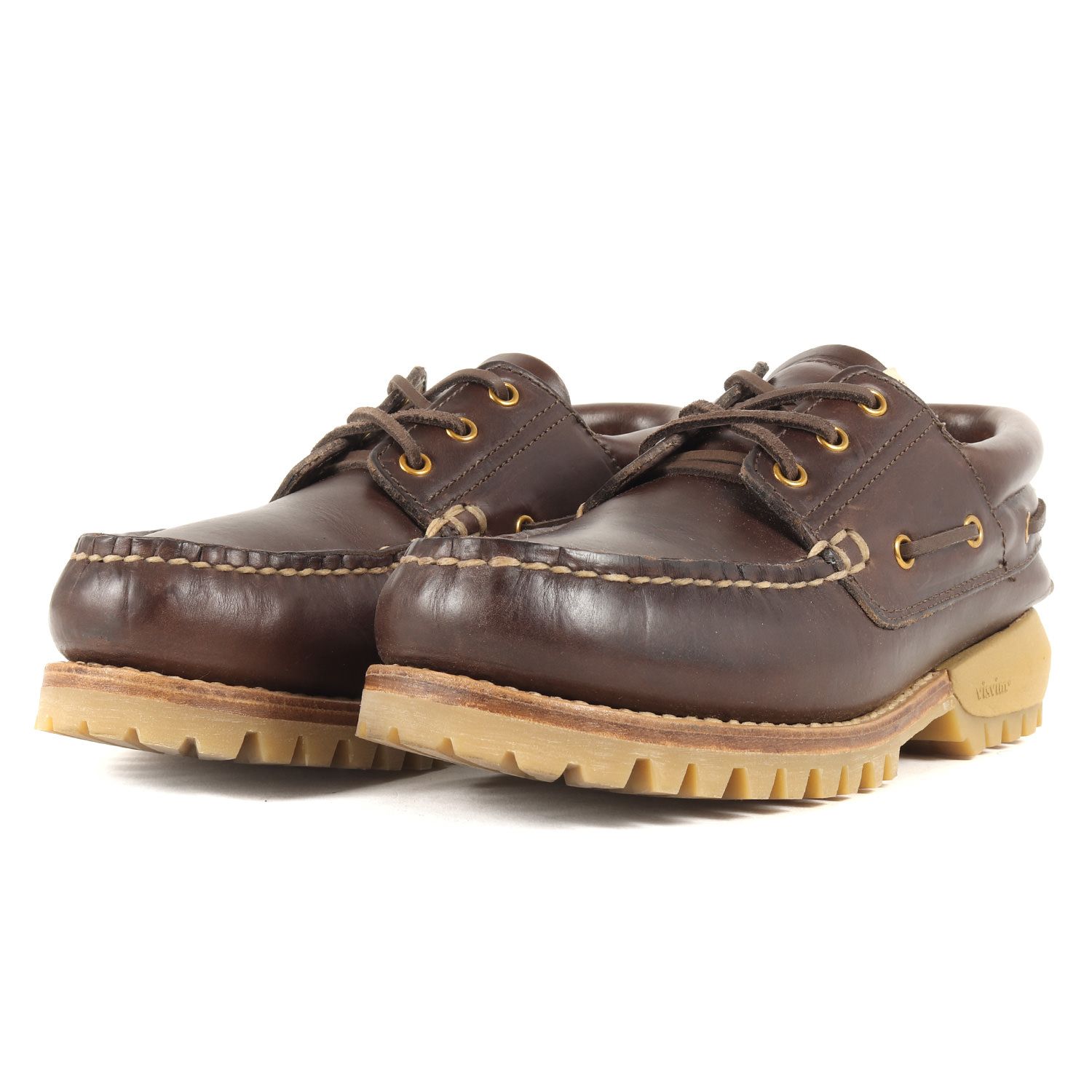 美品 visvim ビズビム サイズ:27.5cm 23SS WALLACE DECK-FOLK レザー 