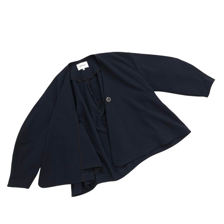 美品　ENFOLD ノーカラージャケット 36 楽天市場】【中古】ENFOLD VASE JACKET ノーカラービッグ