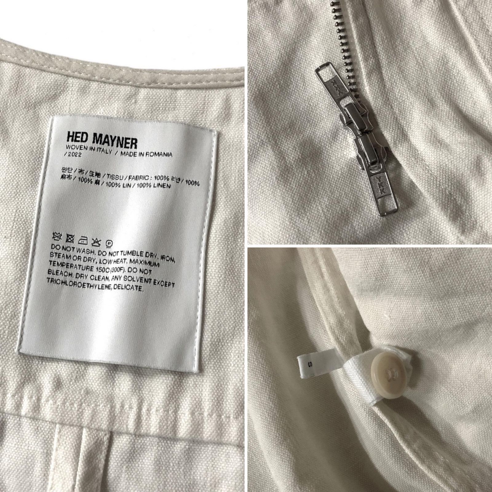 中古品】22SS HED MAYNER ヘドメイナー DOUBLE LAYERED CARGO 中古品】22SS HED MAYNER ヘドメイナー DOUBLE LAYERED CARGO