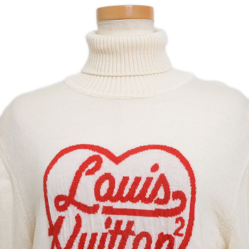Louis Vuitton ハートロゴ タートルニット 楽天市場】LOUIS VUITTON ルイ・ヴィトン インタルシアハート
