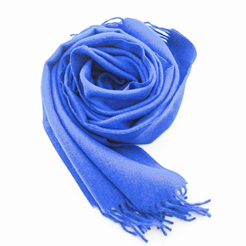 【美品】The inoue brothers マフラー　ブルー　アルパカ The Inoue Brothers ザ・イノウエブラザーズ ベビーアルパカ 2