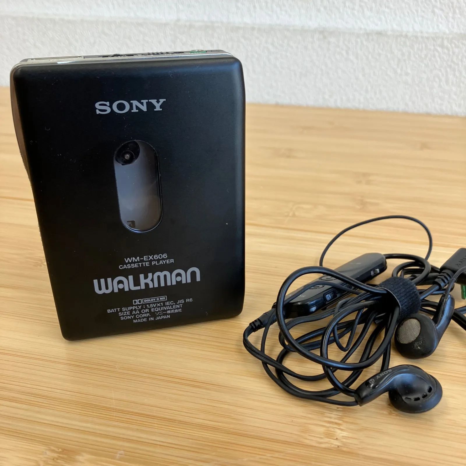 SONY WALKMAN ソニー ばっち カセットウォークマン WM-EX606