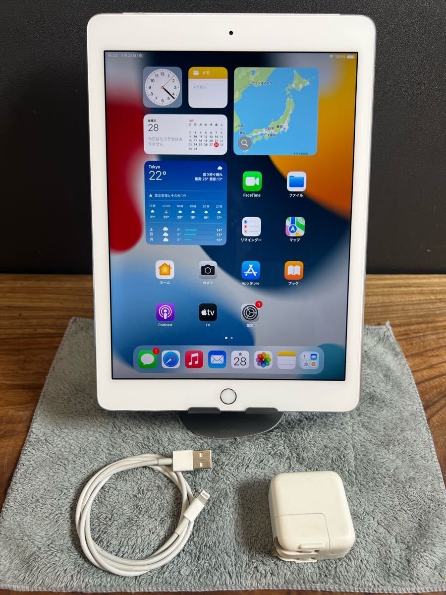 Apple iPad Air2/16GB/SIMフリー/Wi-Fi+Cellular/電池健康91%/HW209