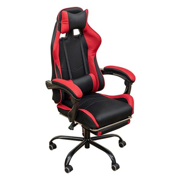 フルフラットメッシュレーシングチェア　BK/BL/GR/RD フルフラットメッシュレーシングチェア BK/BL/GR/RD | LuchiLaki