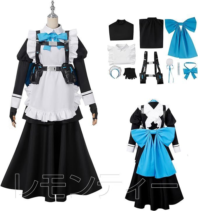 飛鳥馬トキ コスプレ メイド衣装 ブルーアーカイブcosplayに適用