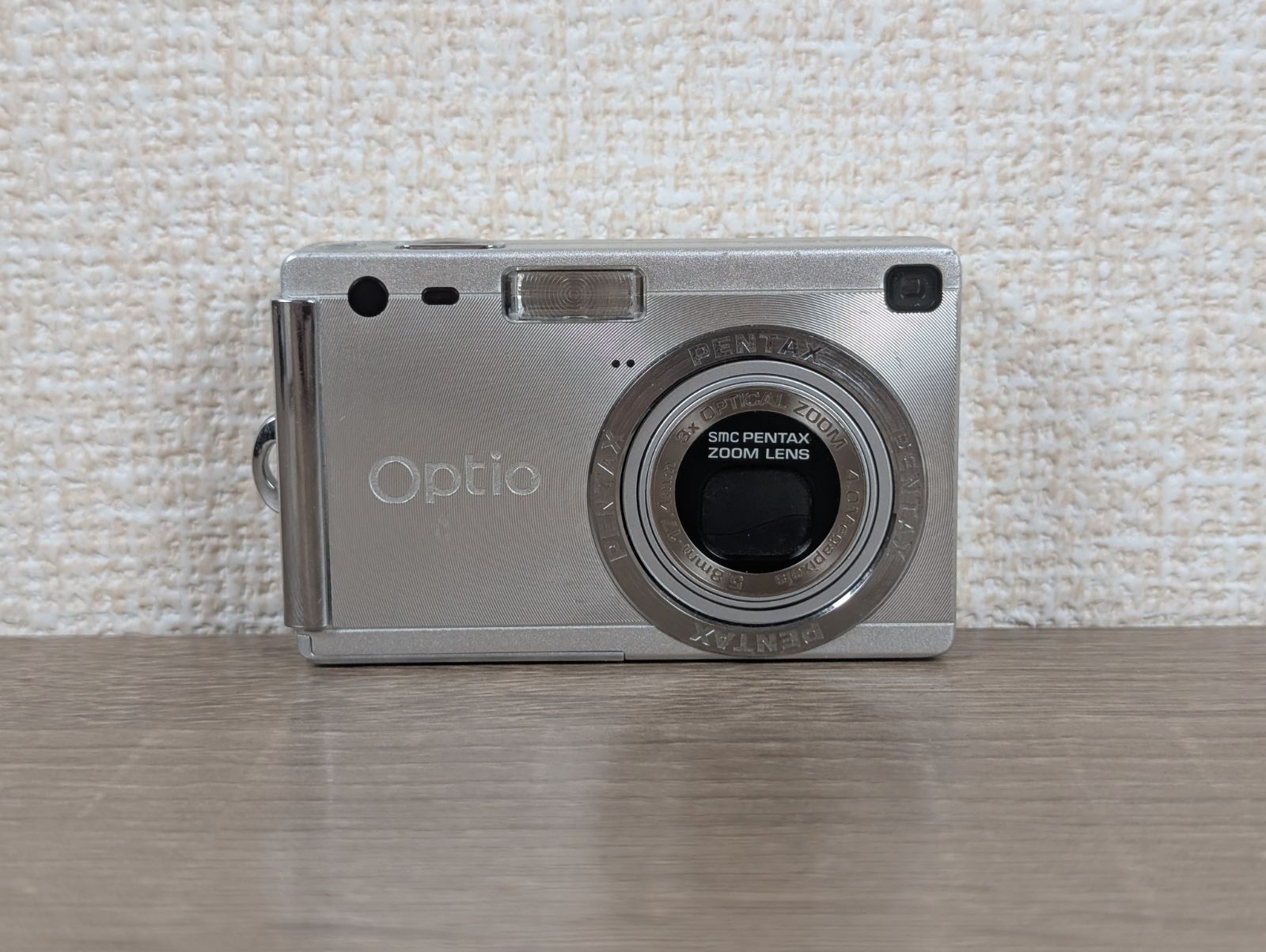Pentax Optio コンパクトデジタルカメラ シルバー s4i 可愛いオールドコンデジ】PENTAX optio S4i シルバー デジタルカメラ