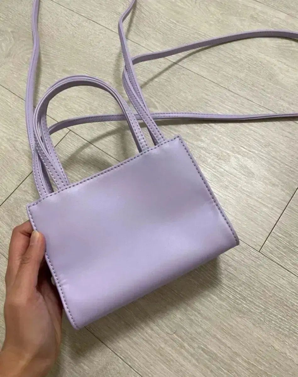 全国送料無料。 Telfa テルファー スモール ショッピングバッグ ラベンダー 品数豊富。