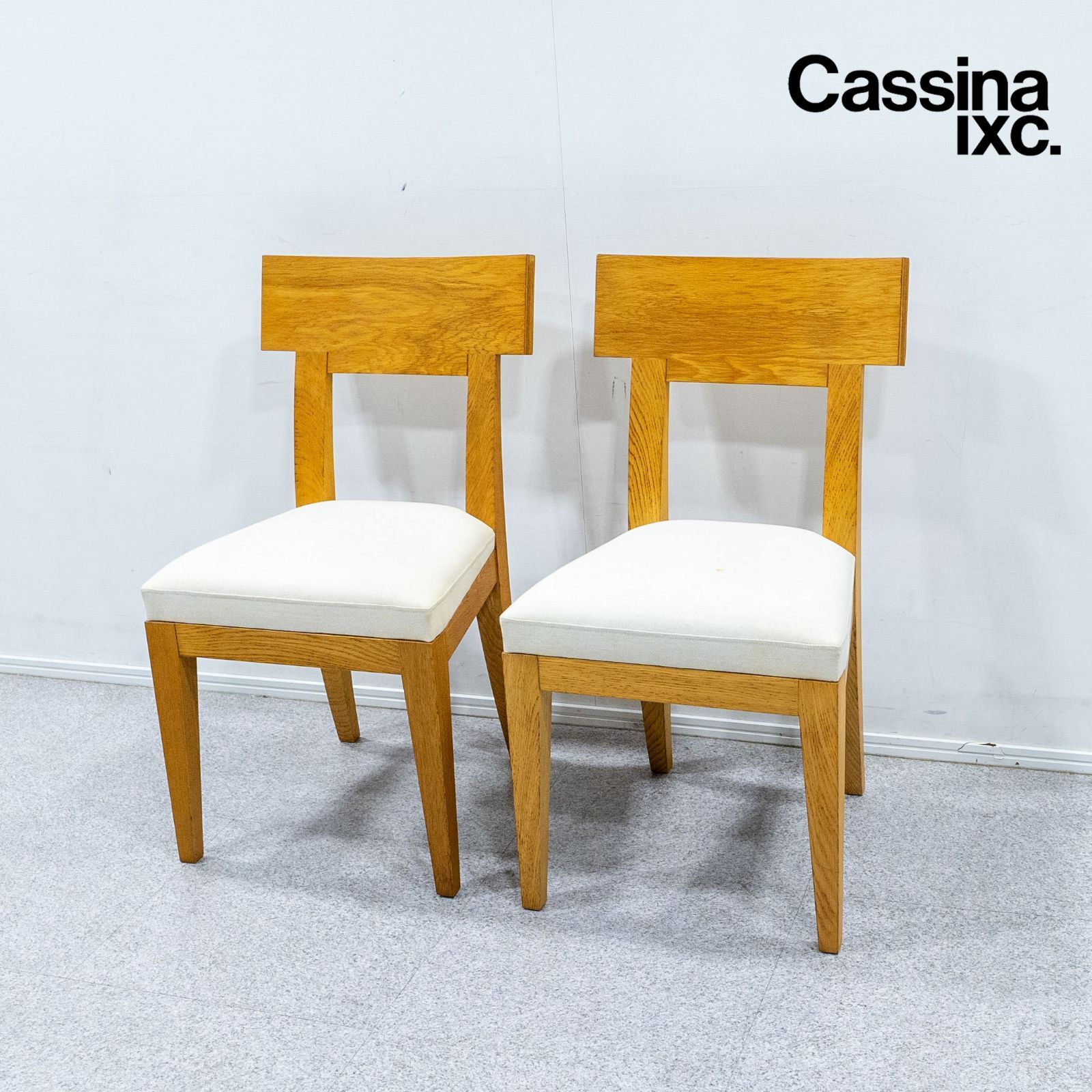 中古品】Cassina ixc. カッシーナ イクスシー TYROL チロル アームレス チェア 2脚セット ファブリック フィリップ・ユーレル  定価22万 - メルカリ