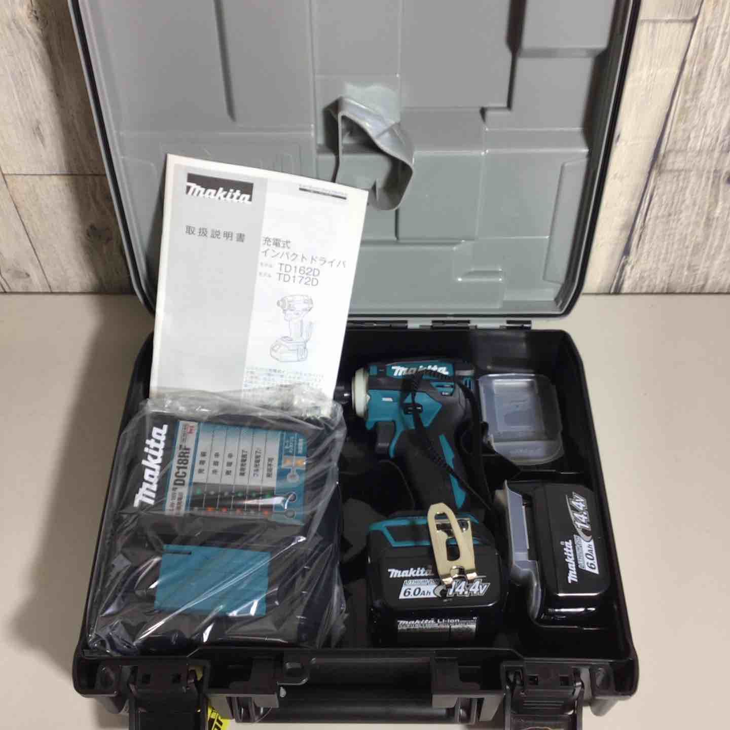 マキタ makita コードレス インパクトドライバー TD162DRGX インパクト インパクトドライバ 純正 純正品 フルセット 戸田店