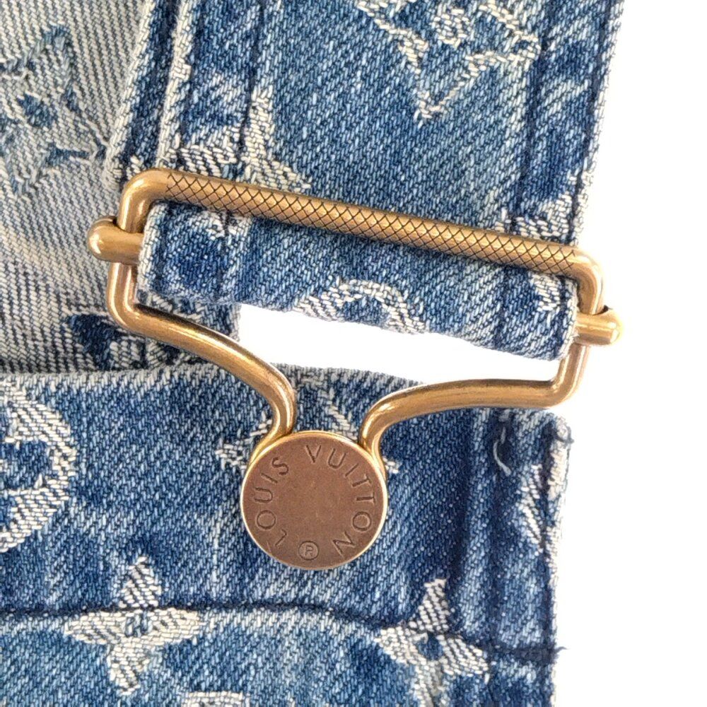 SUPREME (シュプリーム) ×LOUIS VUITTON 17AW LV Jacquard Denim