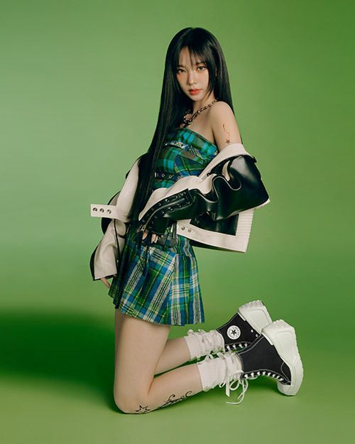 日本未発売 韓国 コンバース Aespa カリナ着用モデル 23.0 新品