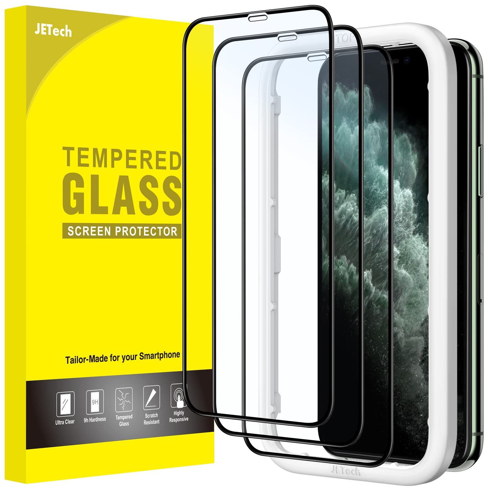 iPhone11Pro X XS 保護フィルム 強化ガラス - フィルム