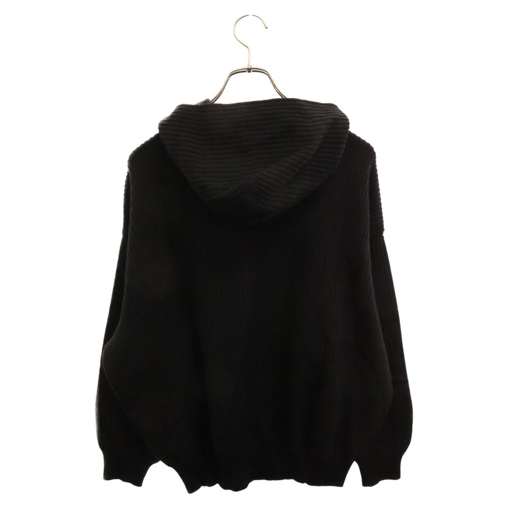 Y-3 (ワイスリー) TECH KNIT HOODIE ロゴニットプルオーバーパーカー