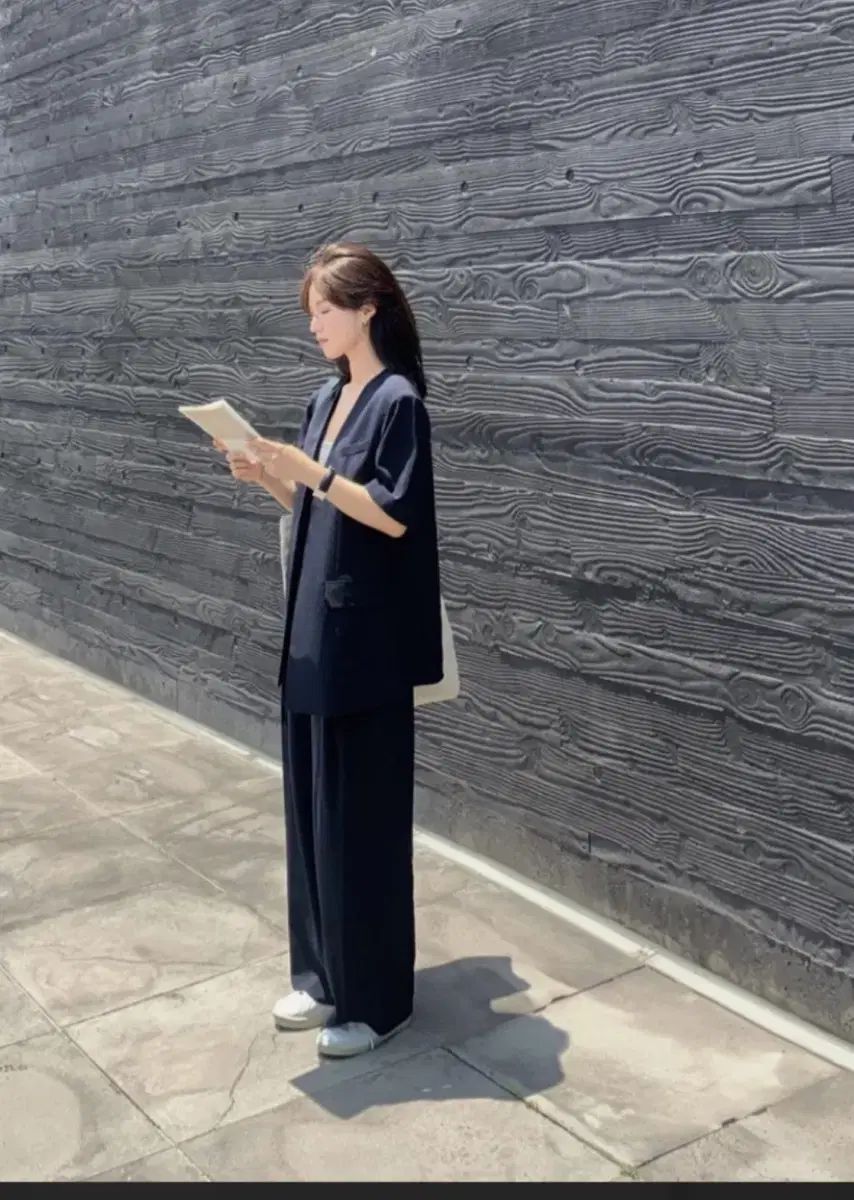 ged Vネック ブレザー 半袖 ジャケット