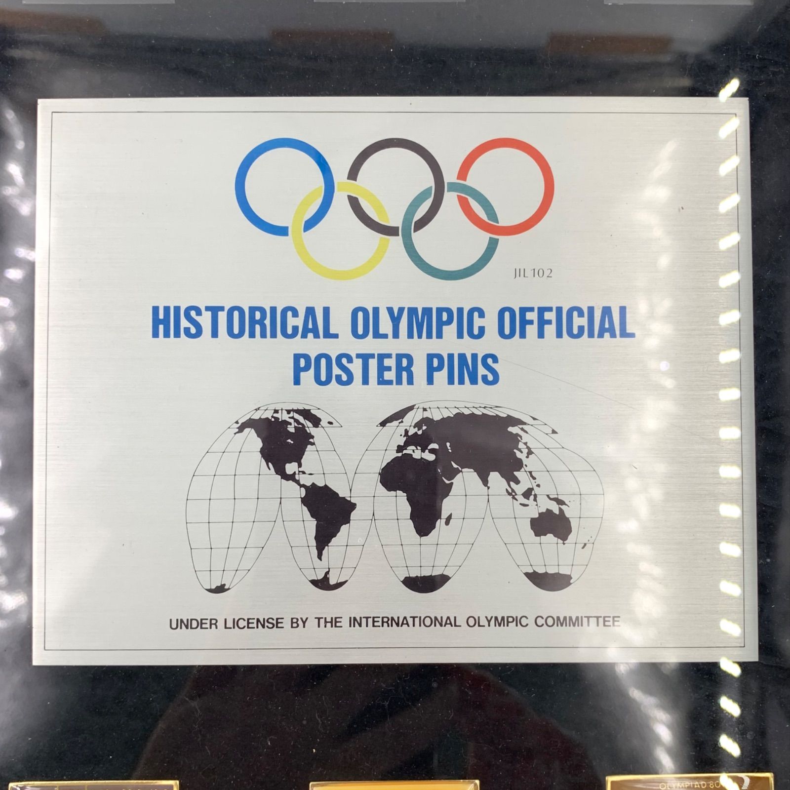 歴代オリンピック公式ポスター メタルプレートコレクション 記念品