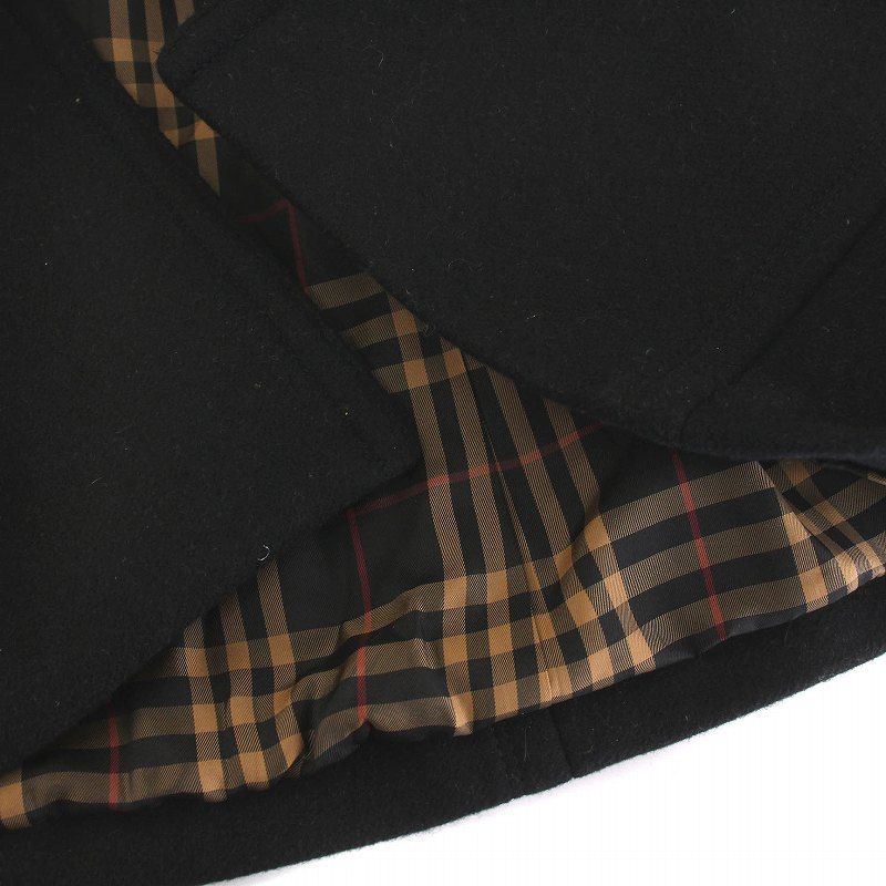 BURBERRY バーバリーブルーレーベル　アンゴラ混　ブラック　黒　38 BURBERRY BLUE LABEL バーバリーブルーレーベル FNF06-717-09
