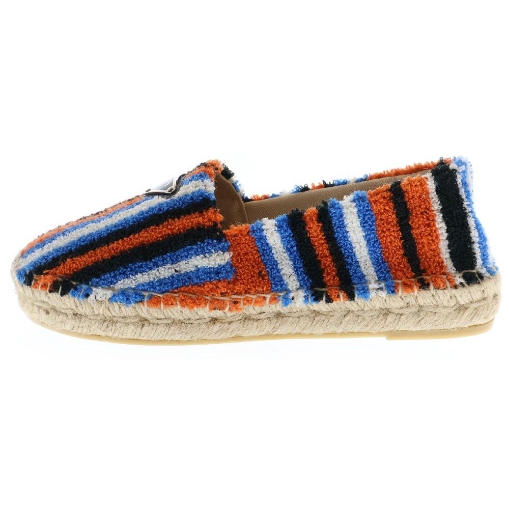 PRADA (プラダ) 22SS テリークロス エスパドリーユ ロゴ