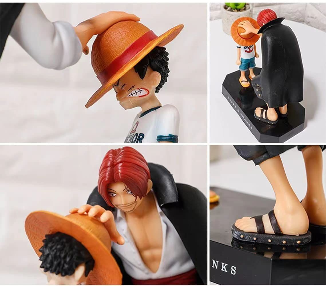 ワンピース　フィギュア　５点(◾️ルフィ ３点   ◾️シャンクス　◾️ゾロ) ONE PIECE 躍動 剣士 剣豪 ゾロ シャンクス フィギュアの通販 by