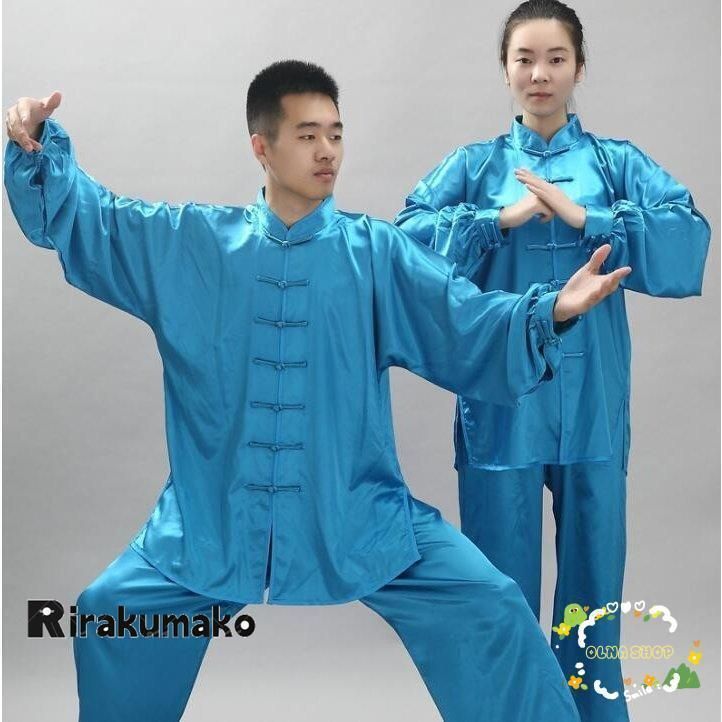 春夏秋太 拳 服 太 拳演出服 舞台衣装 団体服 朝練 中年 老年適用 試合選択太 拳 武術 MAAHADDERANG_COM