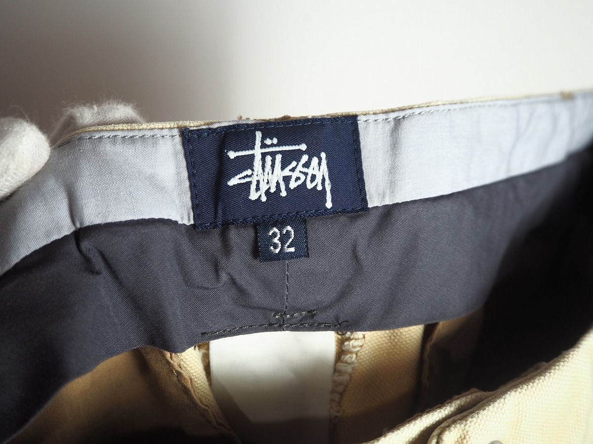 正規 希少 90S OLD STUSSY オールド ステューシー ダック生地