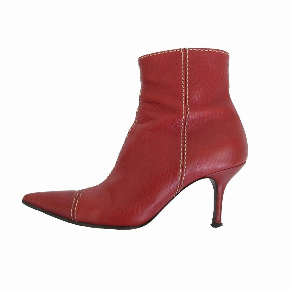 DOLCE&GABBANA ドルチェアンドガッバーナ レザー ポインテッド
