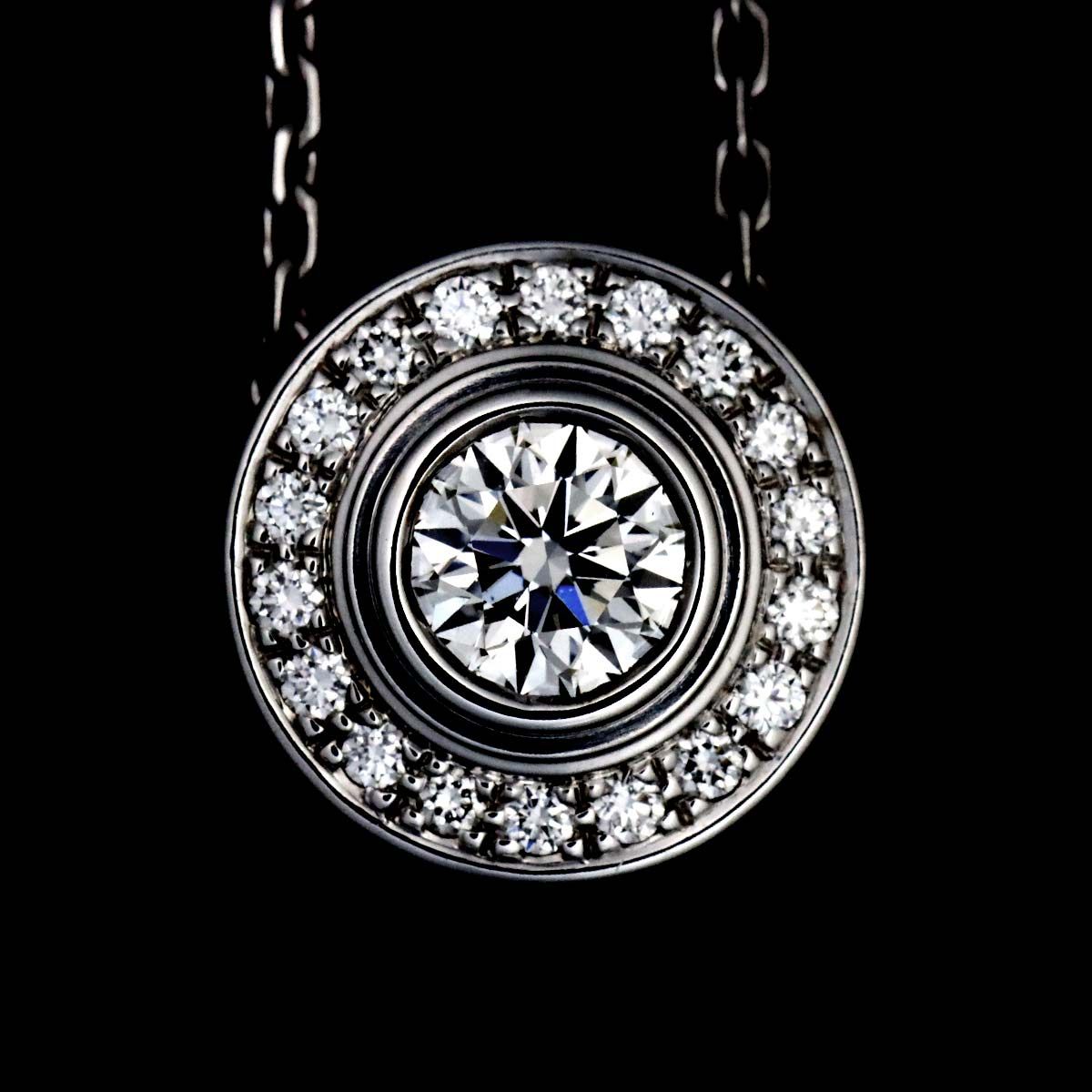 カルティエ Cartier ダムール ダイヤ ネックレス 41cm K18 WG カルティエ Cartier ダムール ダイヤ ネックレス 41cm K18 WG