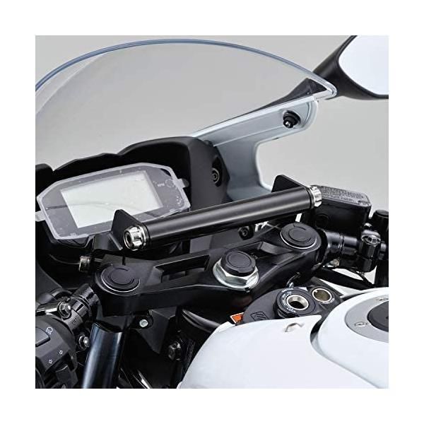 デイトナ バイク用 クランプバー GSX-R125 マルチバーホルダー アッシュシルバー 16796 シルバー