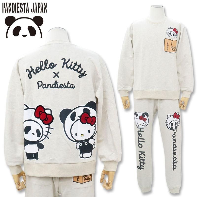 パンディエスタ×キティちゃんコラボ なりきりパンダ なりきりキティ